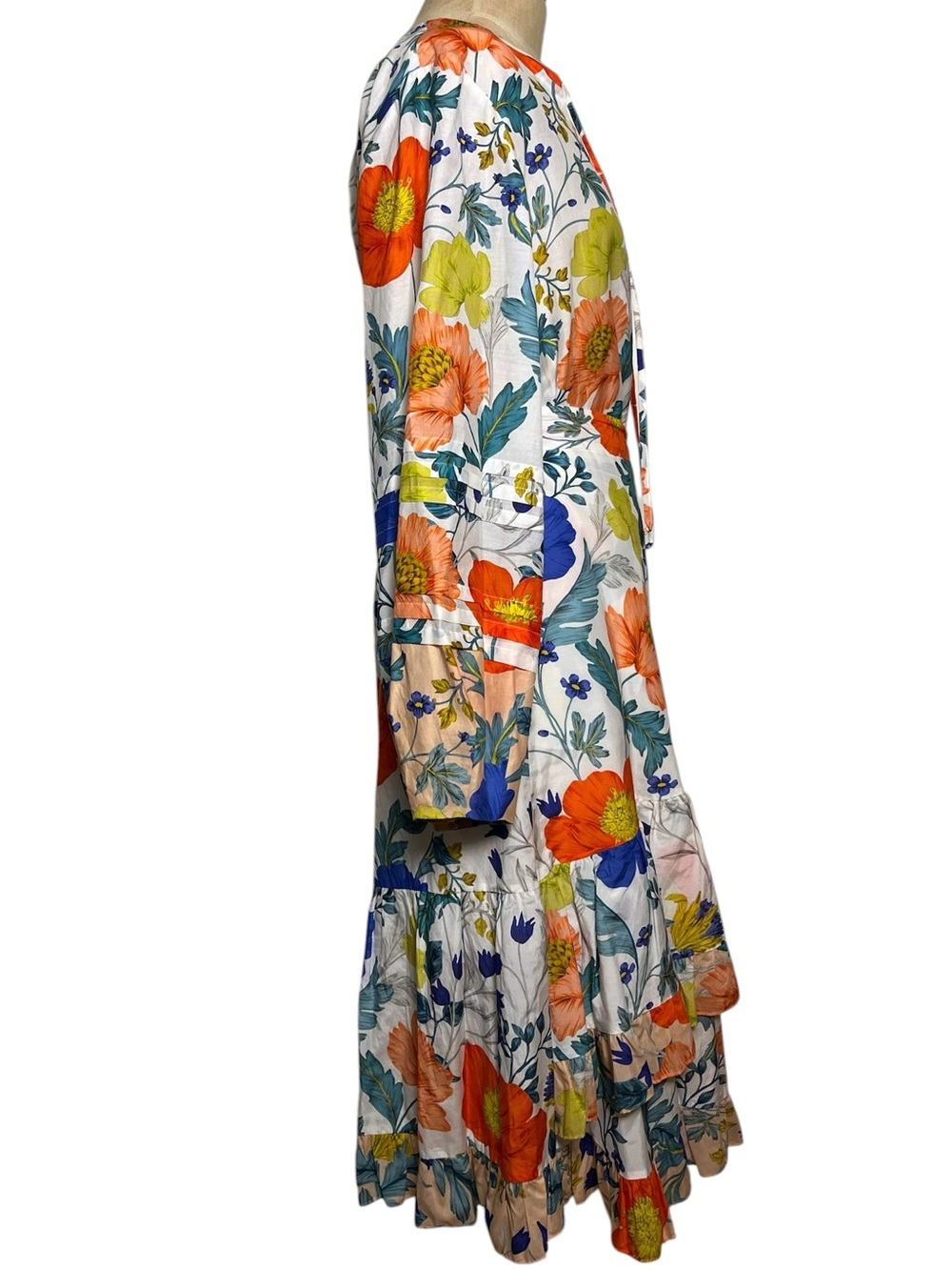 Kobi Halperin Cassie Ada Silk Cotton Floral 2 Piece Skirt Set Boho M L NWOT - Picture 6 of 16